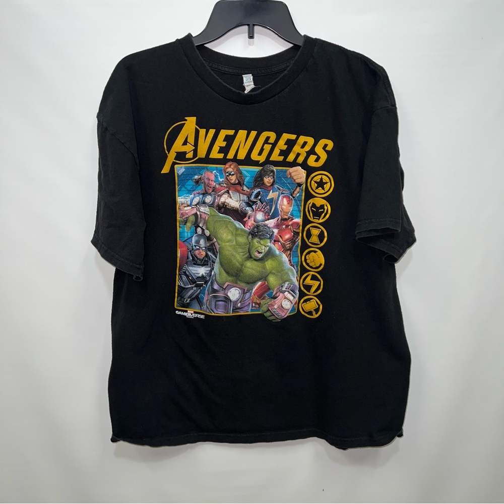 Teestyled Advengers Pullover Adult Xl Unisex Multicolor Short Sleeve T-Shirt